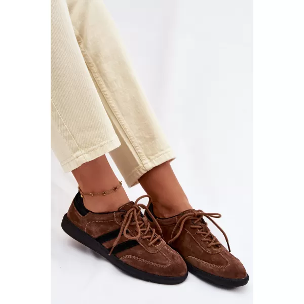  Dámské tenisky BOTO GD-XF-164 BROWN/BLACK 