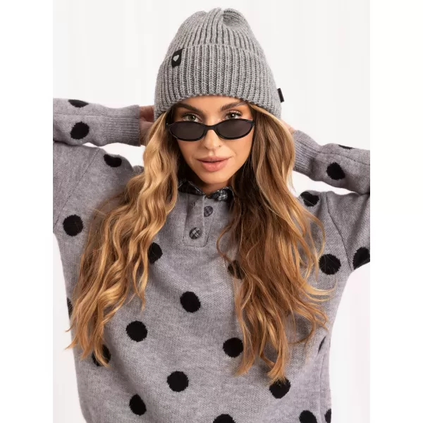  Dámská čepice FACTORY PRICE SR-CZ-2608.12P GRAY 