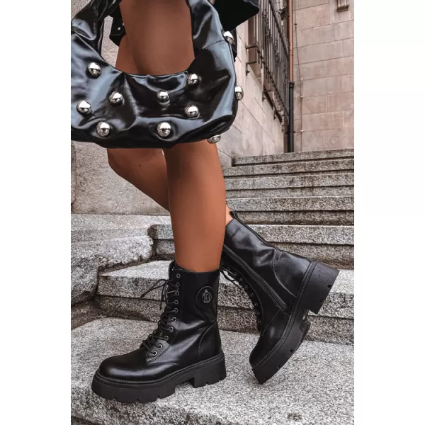  Dámské boty BOTO DA201P BLACK SHINY 