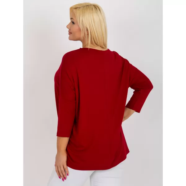  Dámská halenka RELEVANCE RV-BZ-3770.92 BURGUNDY 
