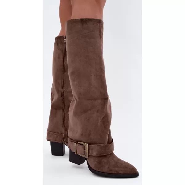  Dámské kozačky BOTO MM-40 KHAKI 