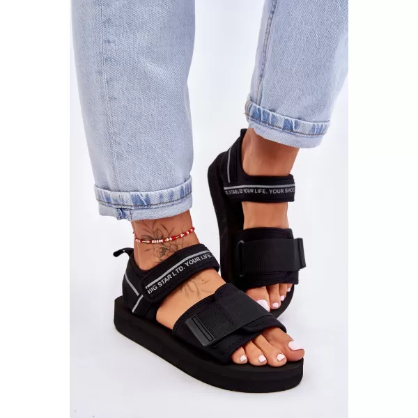  Dámské sandály BIG STAR SHOES LL274784 BLACK 