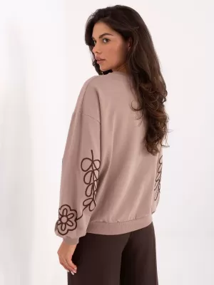 Dámská halenka RELEVANCE RV-BZ-A175.02 DARK BEIGE