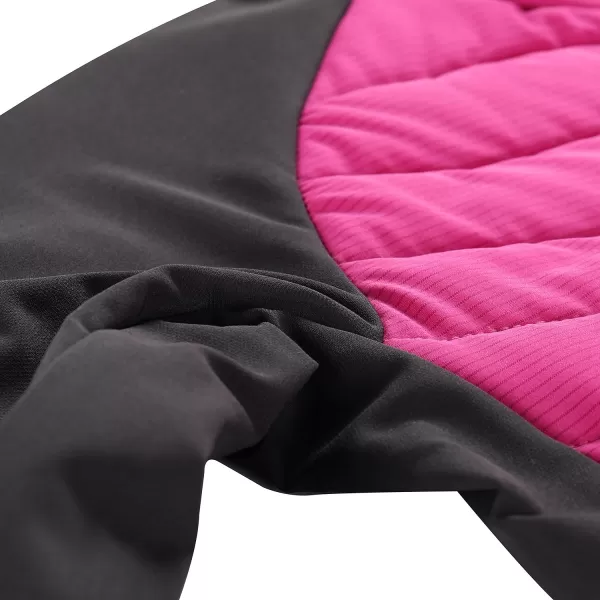  Dětská bunda ALPINE PRO GERLO FUCHSIA RED 