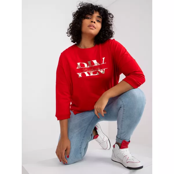  Dámská halenka RELEVANCE RV-BZ-7504.81P RED 