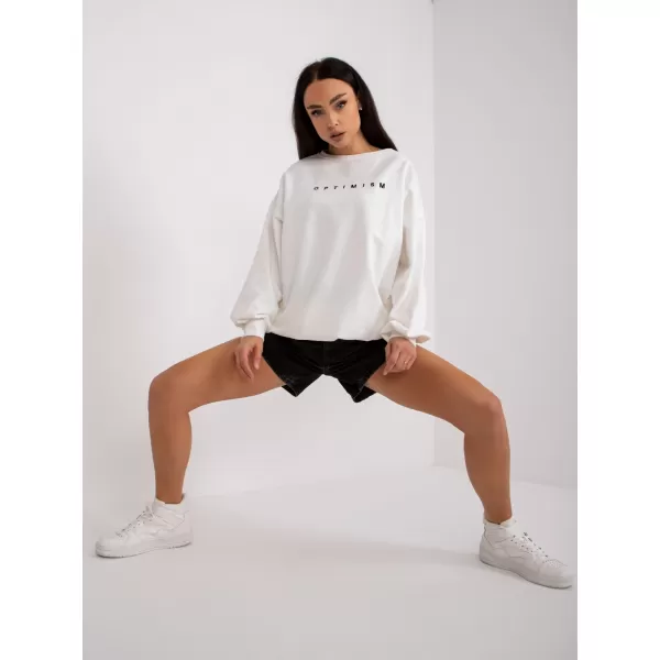  Dámská mikina EX MODA EM-BL-536/3.76 ECRU 