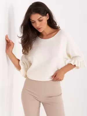 Dámský svetr ITALY MODA IT-SW-99244.65 ECRU