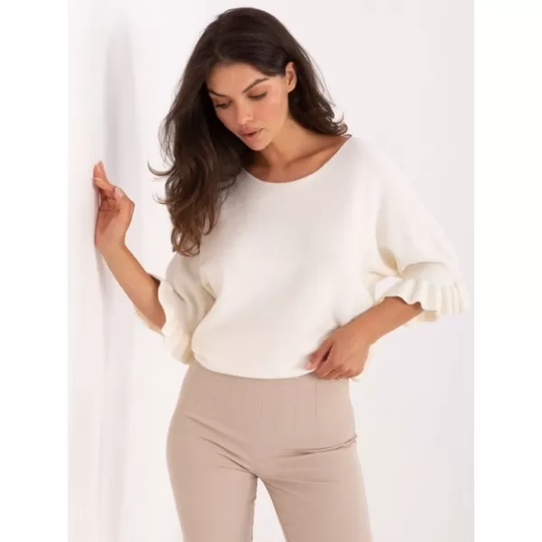  Dámský svetr ITALY MODA IT-SW-99244.65 ECRU 