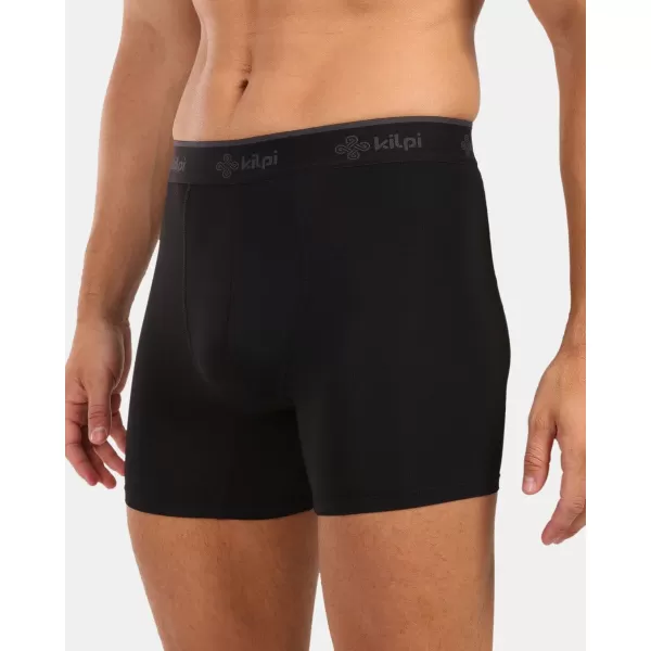  Pánské boxerky KILPI 2P NETT-M 1M0504KI ČERNÁ 