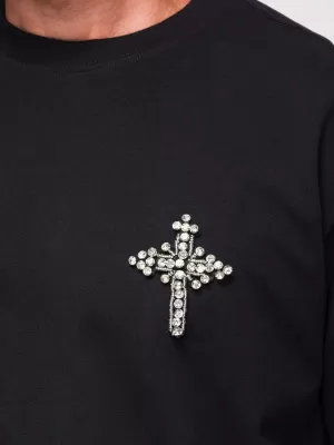 Pánské triko OMBRE OM-TSCT-0276 BLACK