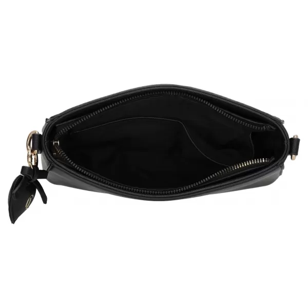  Kabelka Charm London Cambridge W01060 Black BLACK 