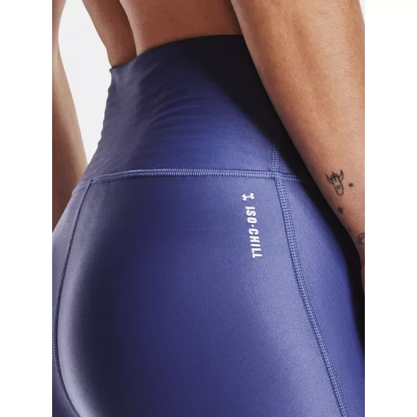  Dámské kompresní legíny UNDER ARMOUR ISO CHILL 7/8 LEG NS 1361023-561 FIALOVÁ 