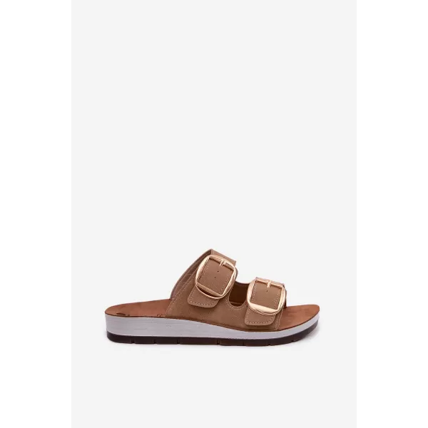  Dámské pantofle INBLU CP000061 SAND 