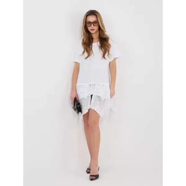  Dámské triko ITALY MODA IT-SK-81869.54 WHITE 
