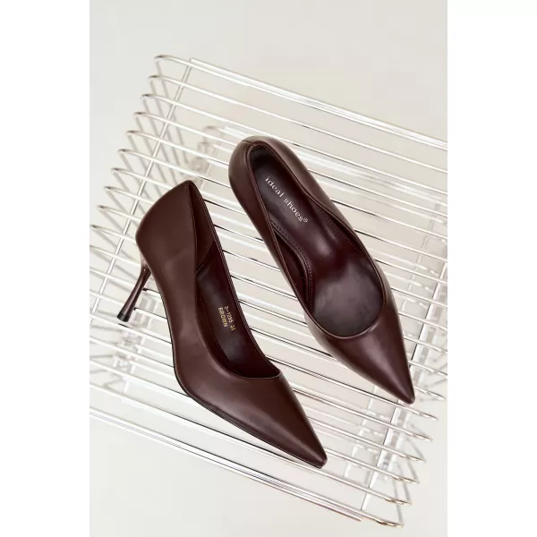  Dámské lodičky BOTO D-1295 BROWN 