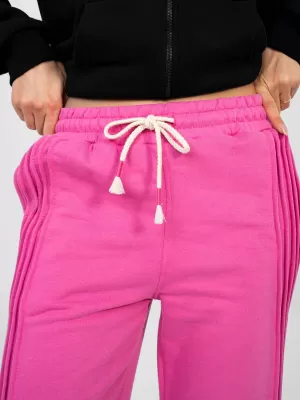 Dámské tepláky FACTORY PRICE NS-DR-NS2557.96 DARK PINK