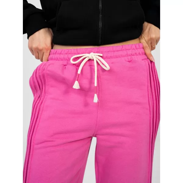  Dámské tepláky FACTORY PRICE NS-DR-NS2557.96 DARK PINK 