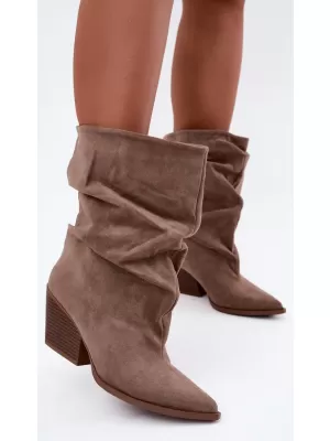 Dámské kotníkové boty BOTO 2581A BEIGE