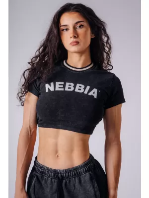 Dámské triko NEBBIA OLYMPIA OPEN-BACK 938 BLACK