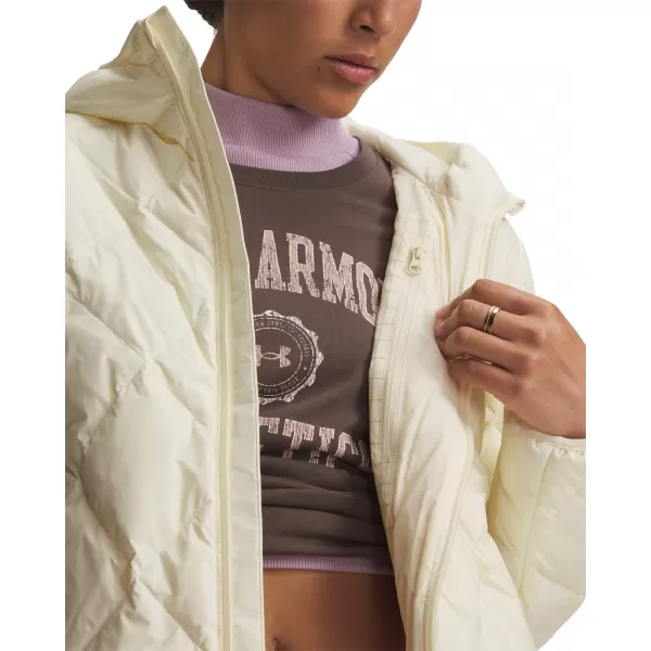  Dámská bunda UNDER ARMOUR LEGEND DOWN JACKET 6008818-513 BÍLÁ 