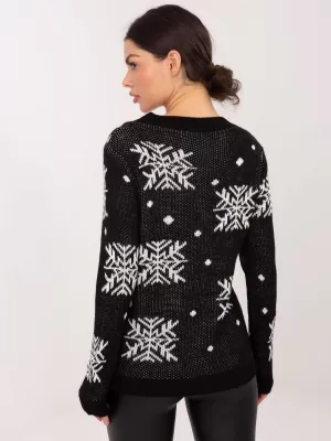 Dámský svetr ITALY MODA MI-SW-19133.90 NOIRE
