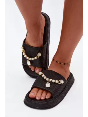 Dámské pantofle BOTO 56160 BLACK