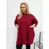 Dámská halenka RELEVANCE RV-BZ-A1076.00 BURGUNDY