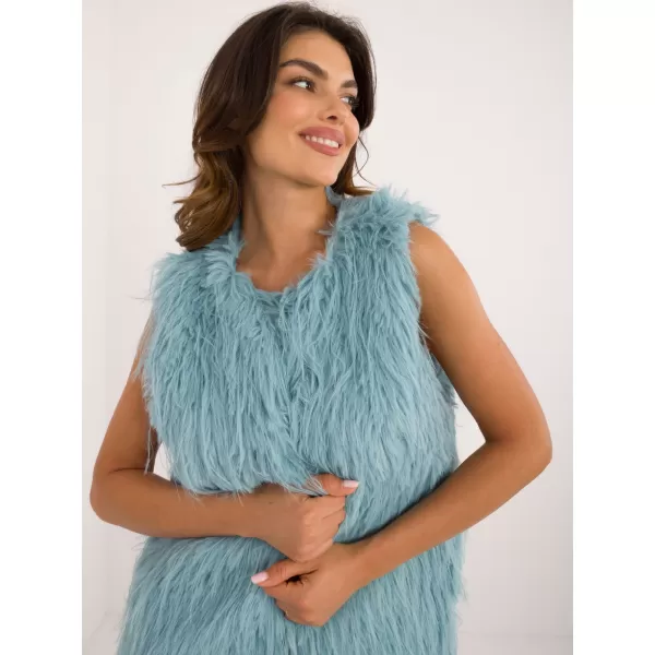  Dámská vesta WOOL FASHION ITALIA AT-KZ-2349-1.21 MINT 