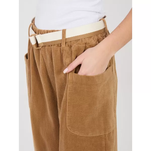  Dámské kalhoty RUE PARIS IT-SP-FL9665.78 CAMEL 