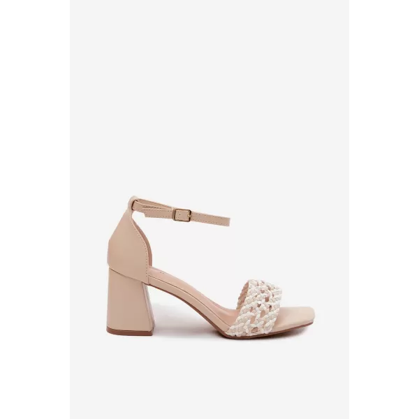  Dámské sandály BOTO 5523 BEIGE 