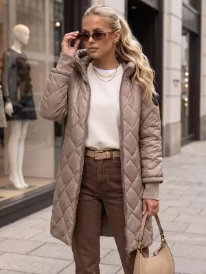 Dámská bunda DSTREET BÉŽOVÁ
