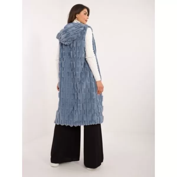  Dámská vesta WOOL FASHION ITALIA AT-KZ-2368-1.06 BLUE 