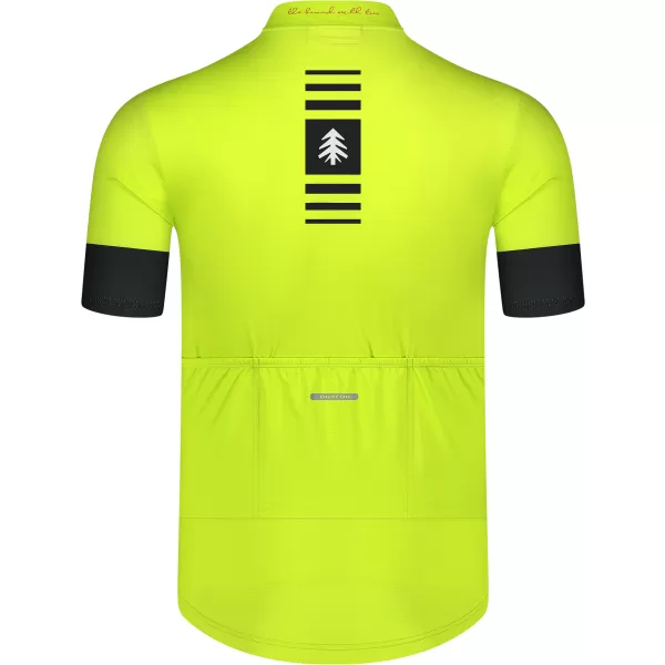  Pánský cyklo dres NORDBLANC STEER NBSMF8080 ZELENÁ 