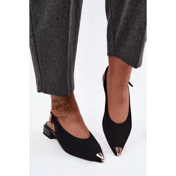  Dámské sandály D&A CR61-3050 BLACK 