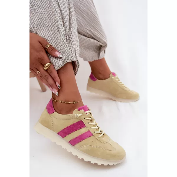  Dámské tenisky BOTO GD-XW-1011 YELLOW/FUCHSIA 