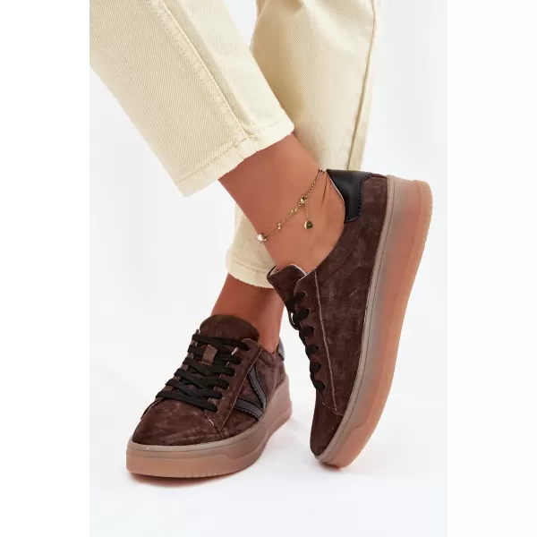  Dámské tenisky VINCEZA 79597 BROWN 