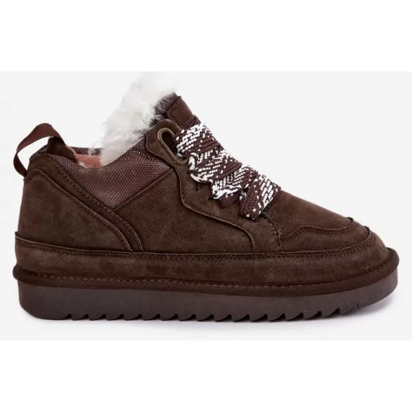  Dámské sněhule VINCEZA 97974 CHOCOLATE 