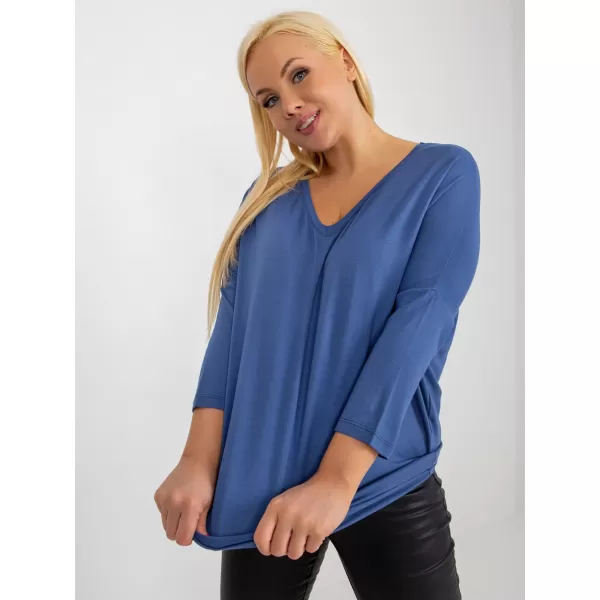  Dámská halenka RELEVANCE RV-BZ-5745.18 DARK BLUE 