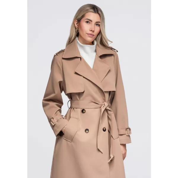  Dámský kabát OMBRE OW-CT-E0003 BEIGE 
