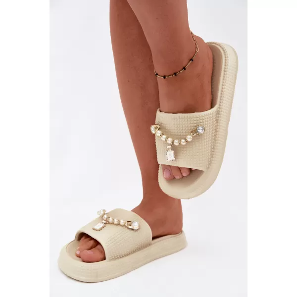  Dámské nazouváky BOTO 56160 BEIGE 