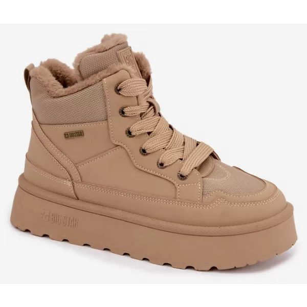  Dámské sněhule BIG STAR SHOES UU274166 BEIGE 