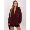 Dámská bunda ITALY MODA IT-MA-FL9916-1.07P BURGUNDY