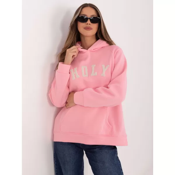  Dámská mikina RUE PARIS RV-BL-A1082.10 BRIGHT PINK 
