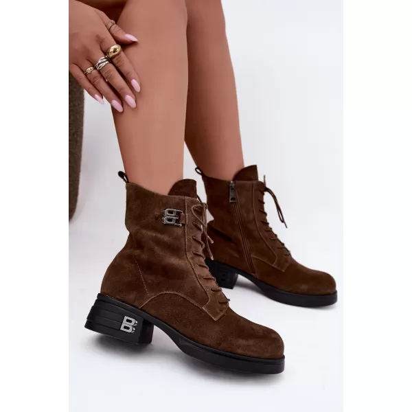  Dámské kozačky VINCEZA 67044 BROWN 