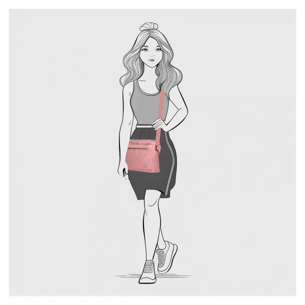  Crossbody taška ENRICO BENETTI JANICE 66768 PINK 