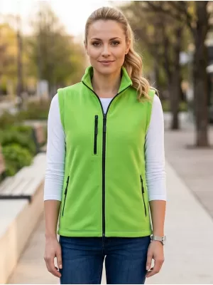 Dámská fleece vesta MALFINI EXIT W-525 APPLE GREEN