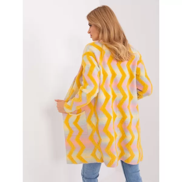  Dámský svetr WOOL FASHION ITALIA AT-SW-234701.34 YELLOW 