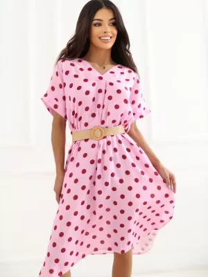 Dámské šaty ITALY MODA IT-SK-19070.74 BRIGHT PINK