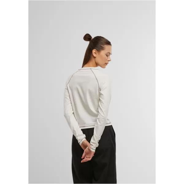  Dámské triko URBAN CLASSICS TB7730 OFF WHITE 