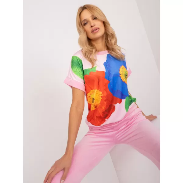  Dámský set RUE PARIS DHJ-KMPL-8899-1.04 BRIGHT PINK 